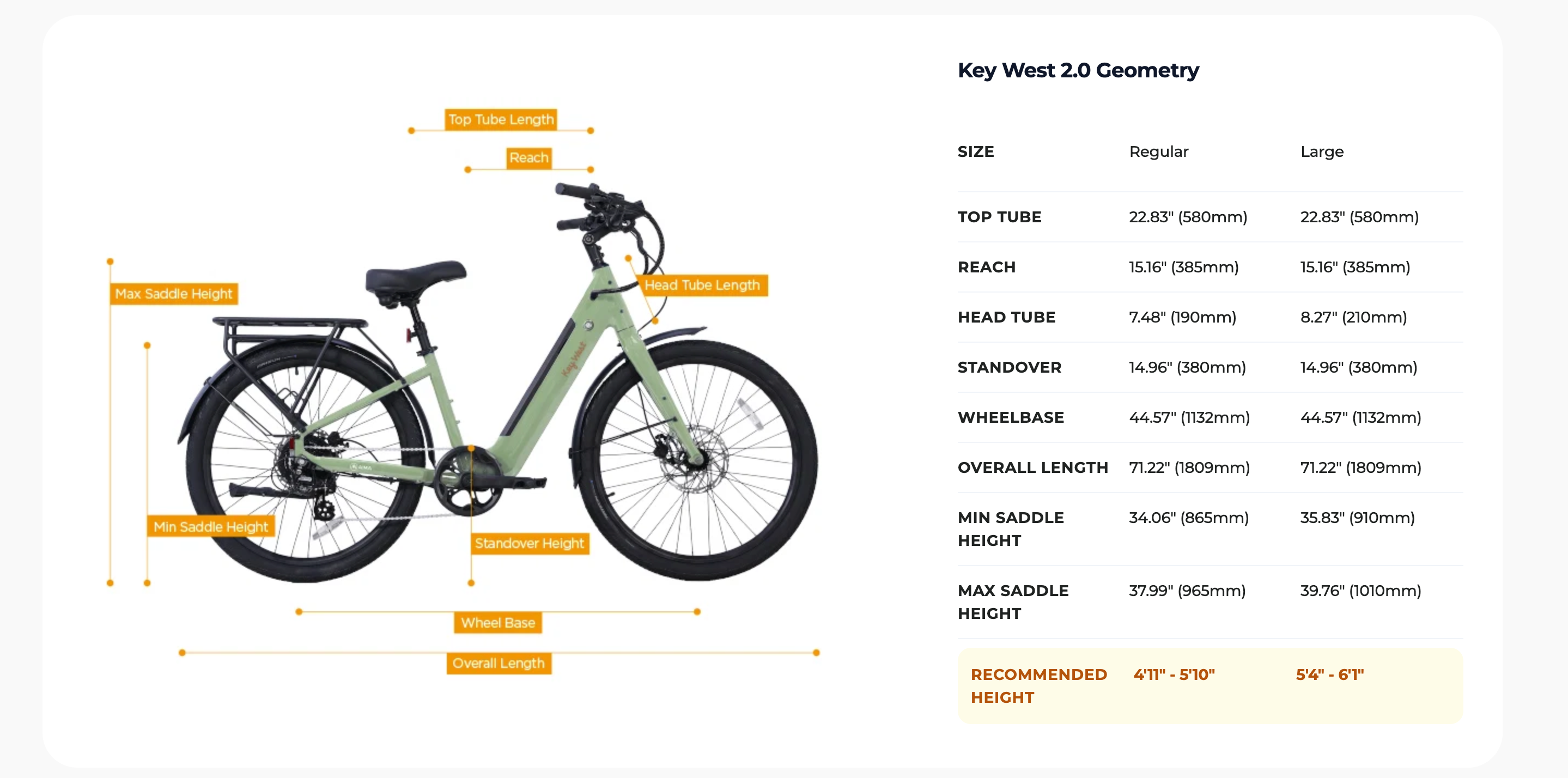 Aima Key West 2.0 Step Thru Electric Cruiser Bike