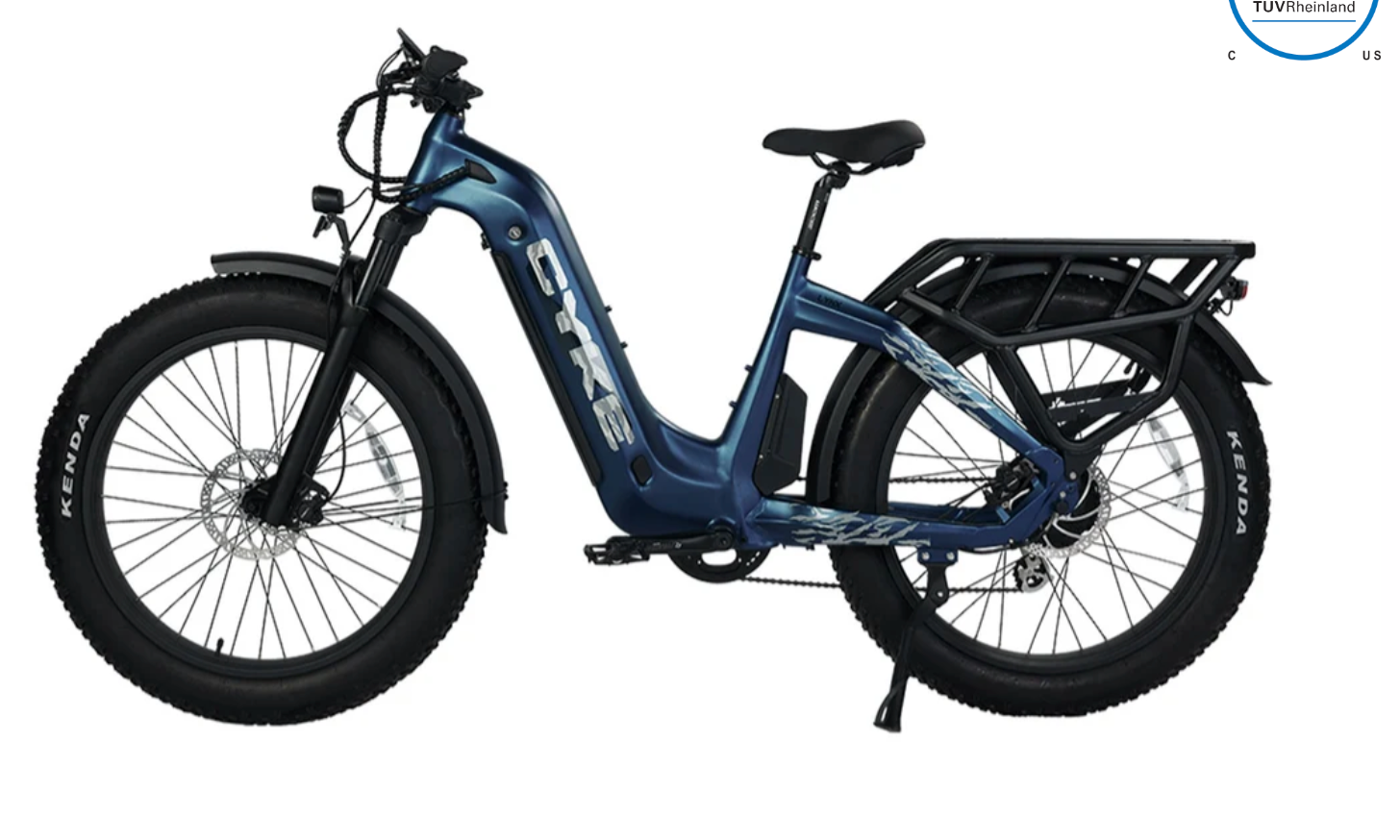 CYKE Cheetah Hunting Step Thru Electric Bike
