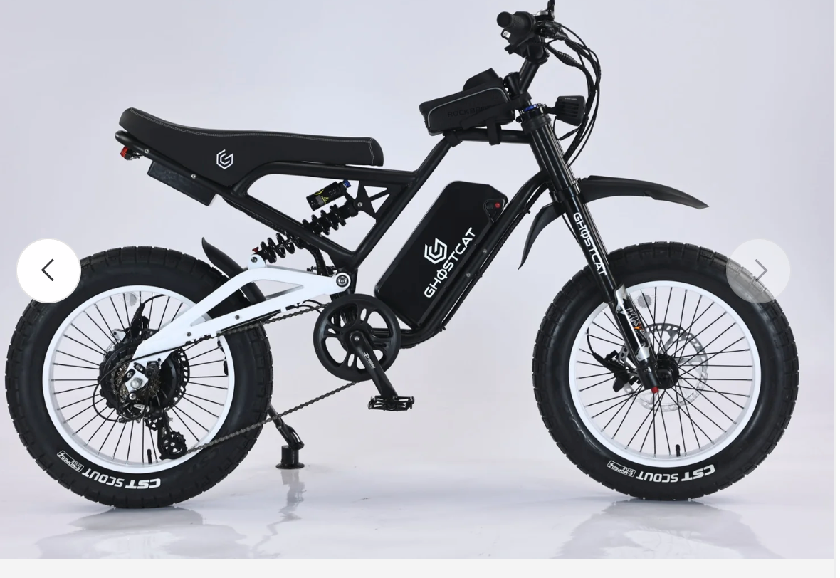 GHOSTCAT F3X.2 Pro 1500W Full Suspension Electric Bike &nbsp;