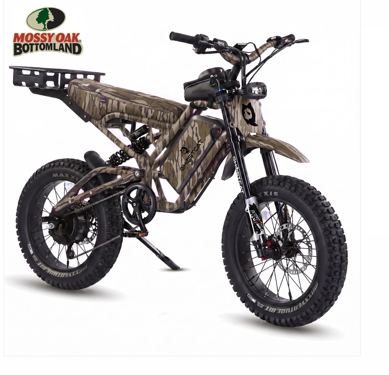 GHOSTCAT F4X Mossy Oak Bottomland Hunters Edition Electric Moto Bike