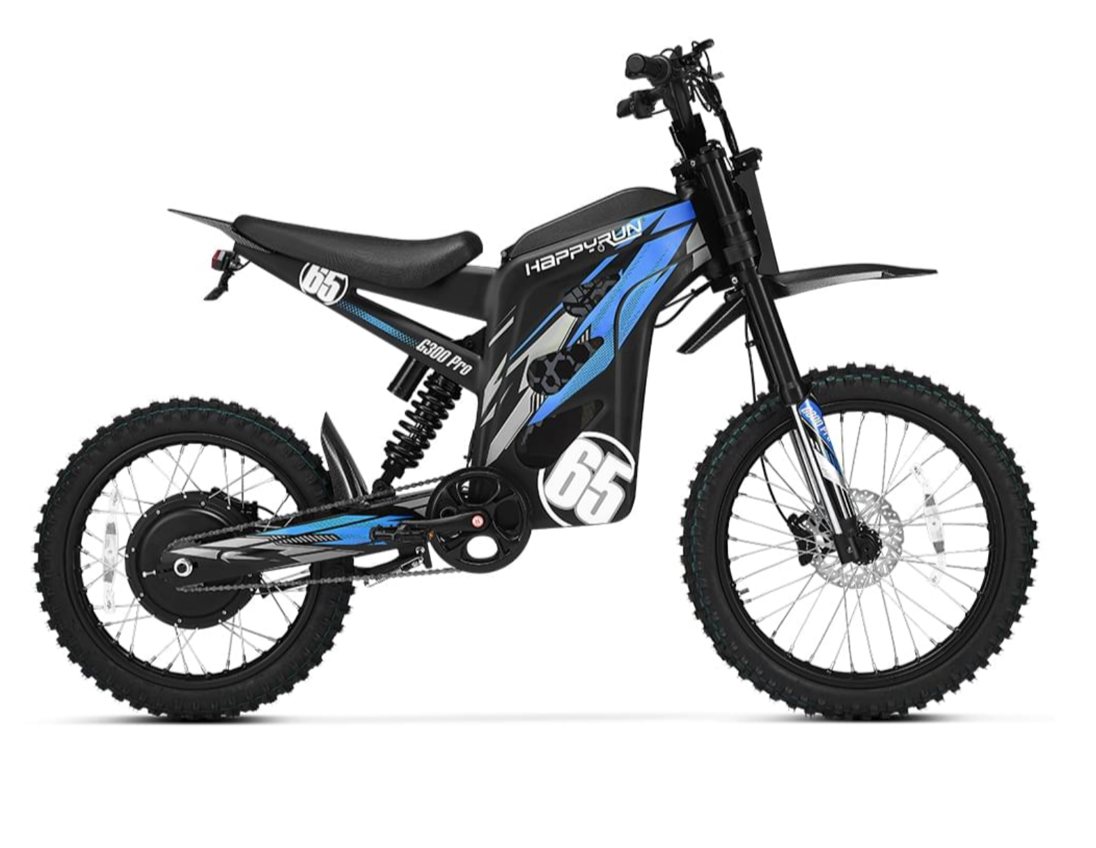 HappyRun G300 Pro Full Suspension Electric Dirt Bike