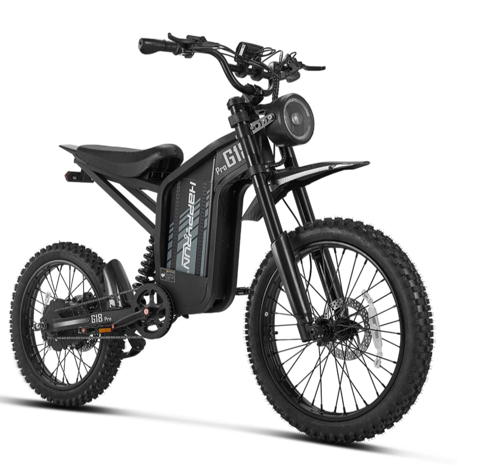 HappyRun G18 Pro Full Suspension Electric Dirt Bike