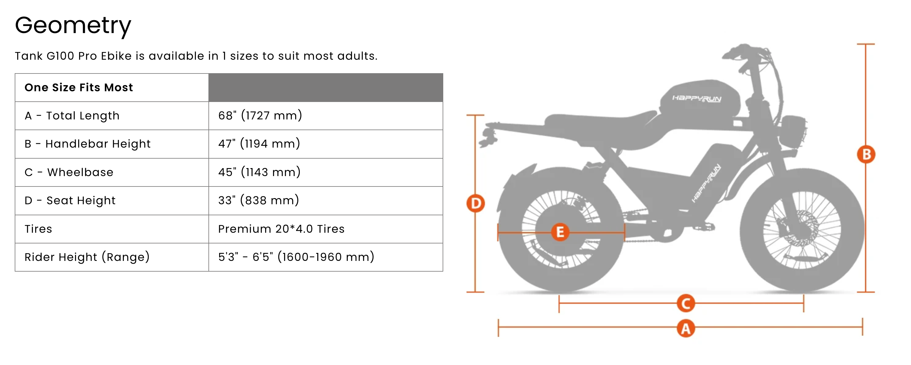 HappyRun G100 Pro Full Suspension Electric Dirt Bike