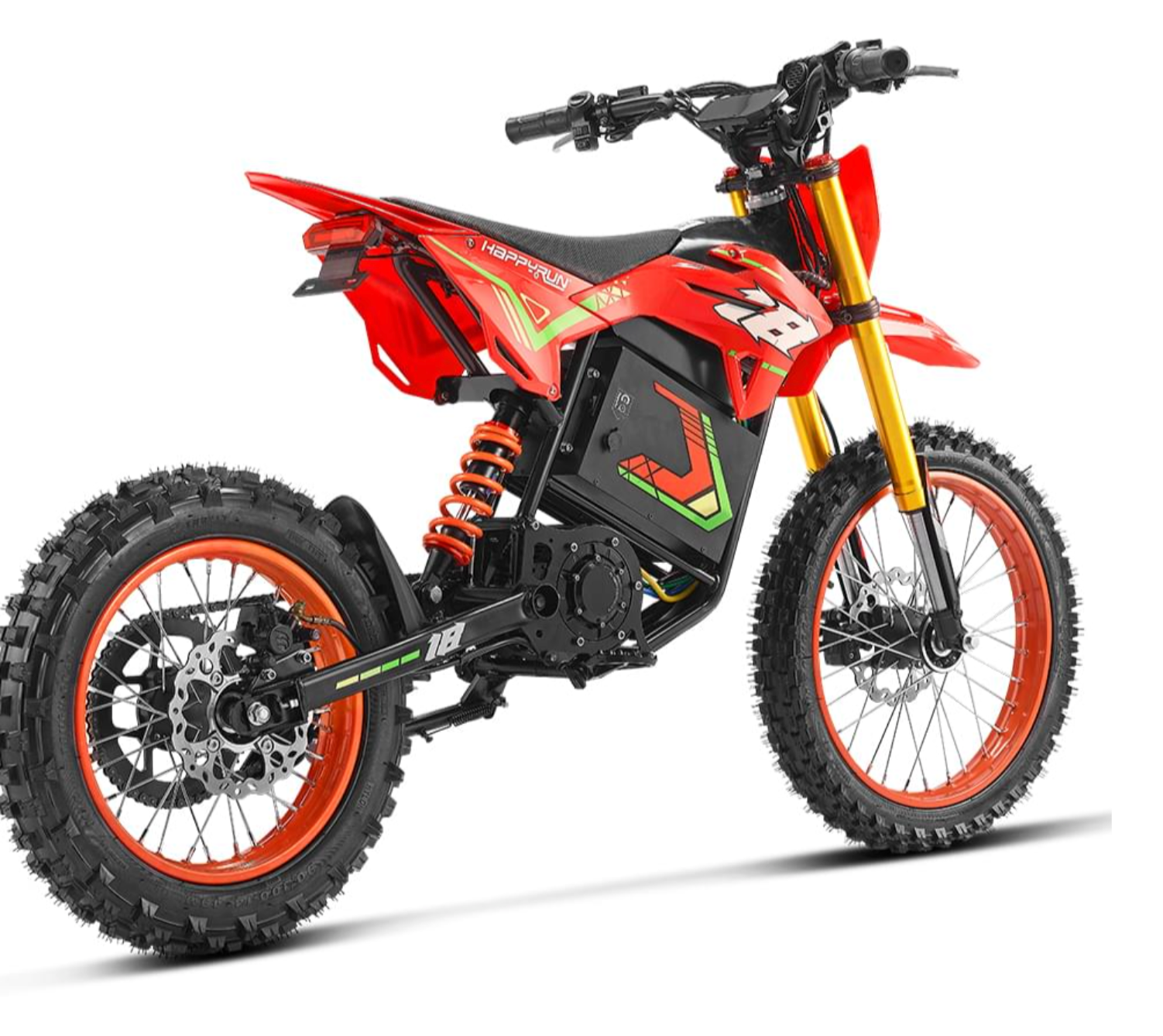 HappyRun F18 2.0 Full Suspension Electric Dirt Bike