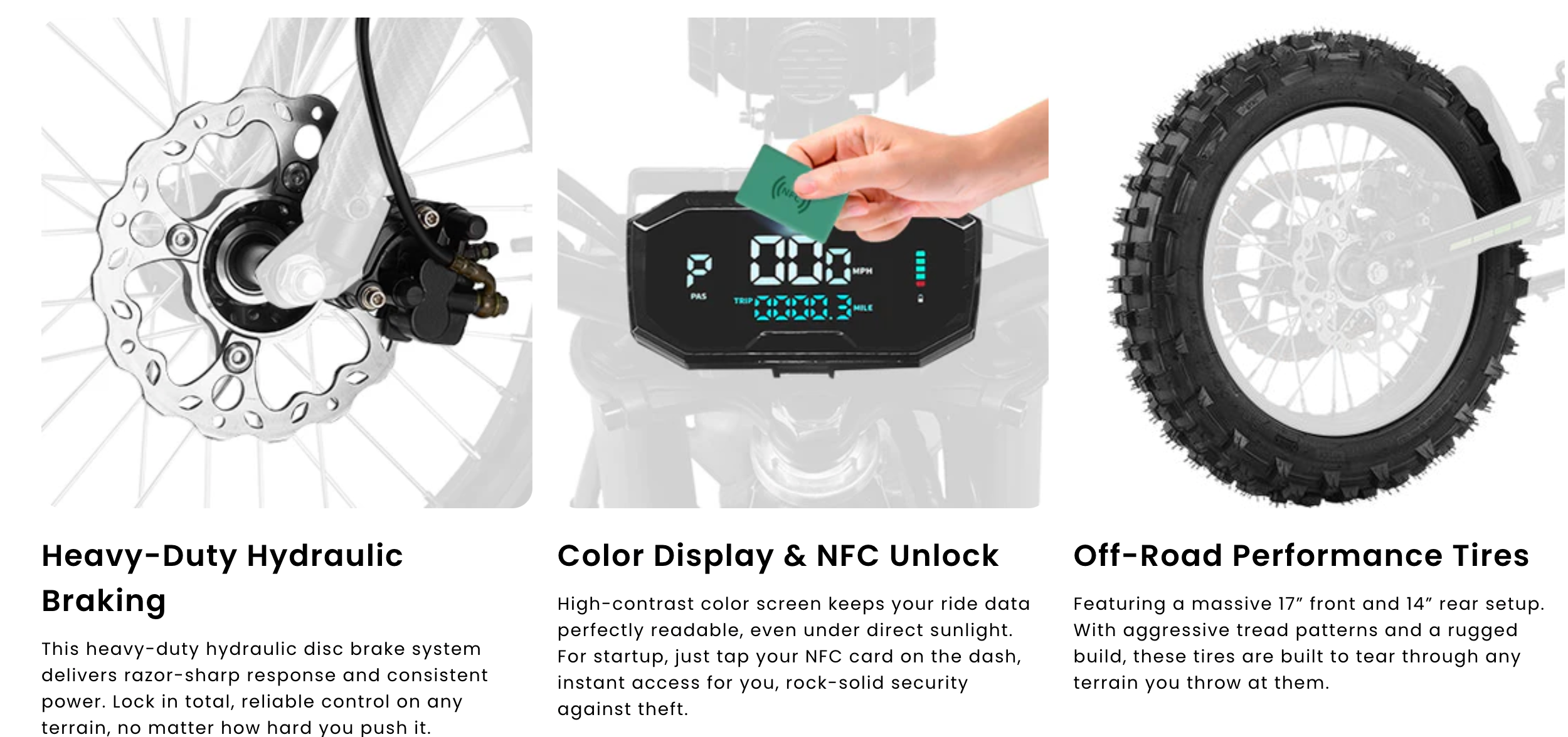 HappyRun F18 2.0 Full Suspension Electric Dirt Bike
