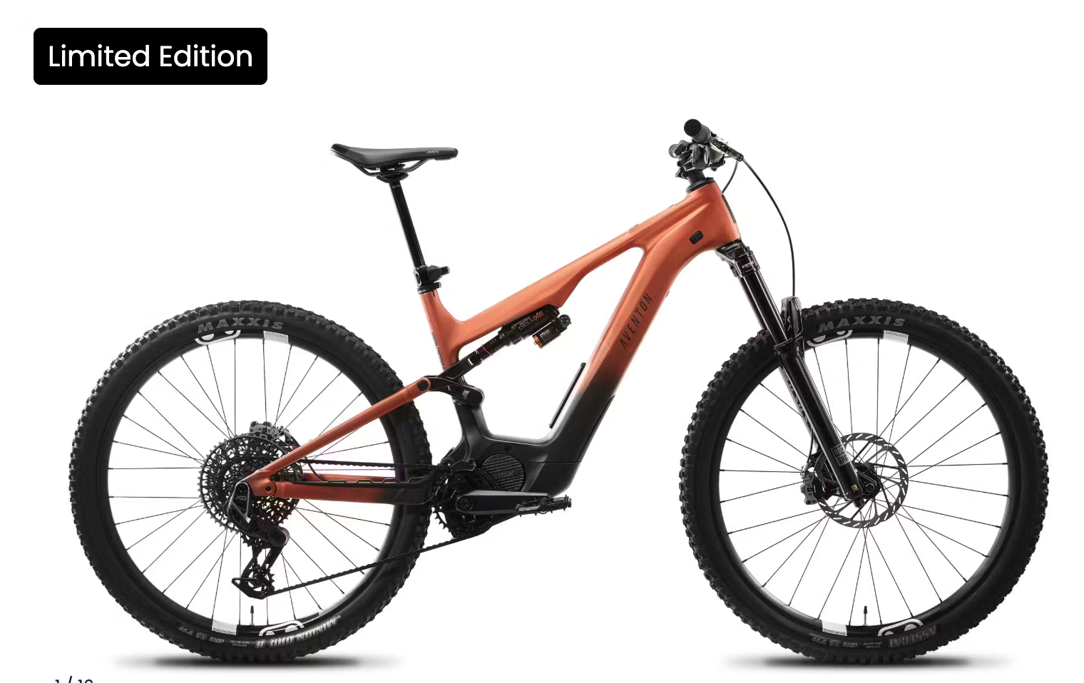 Aventon Current LTD Full Suspension Electric Mountain Bike
