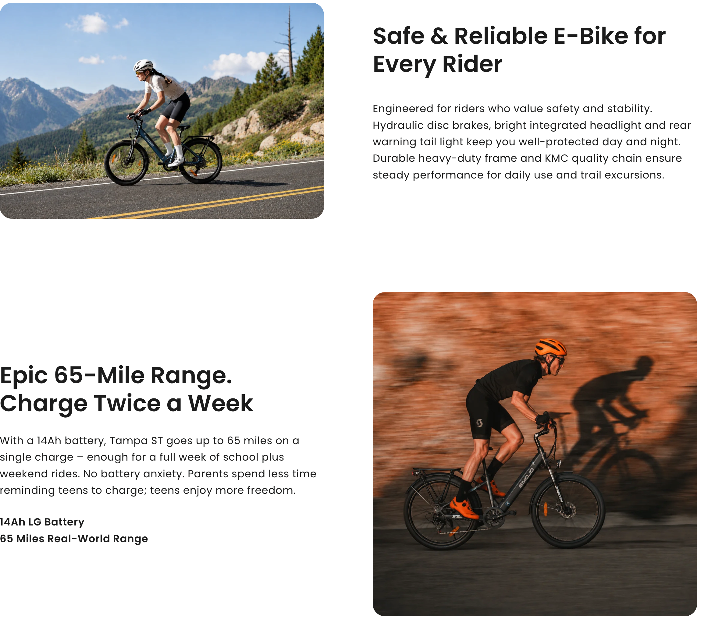 Emojo Tampa 750W Hybrid Electric Bike