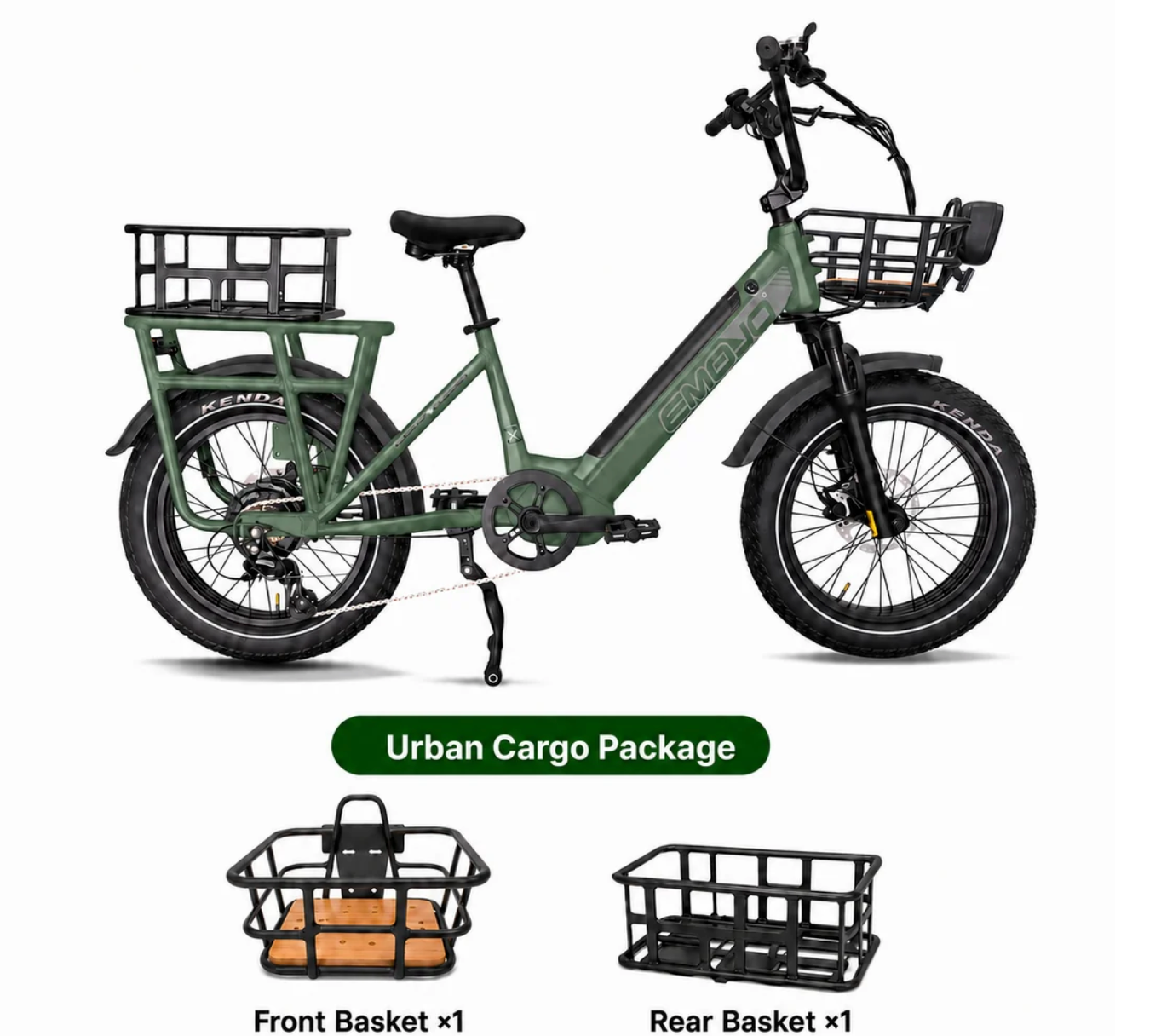 Emojo Cargo Xplorer Electric Bike
