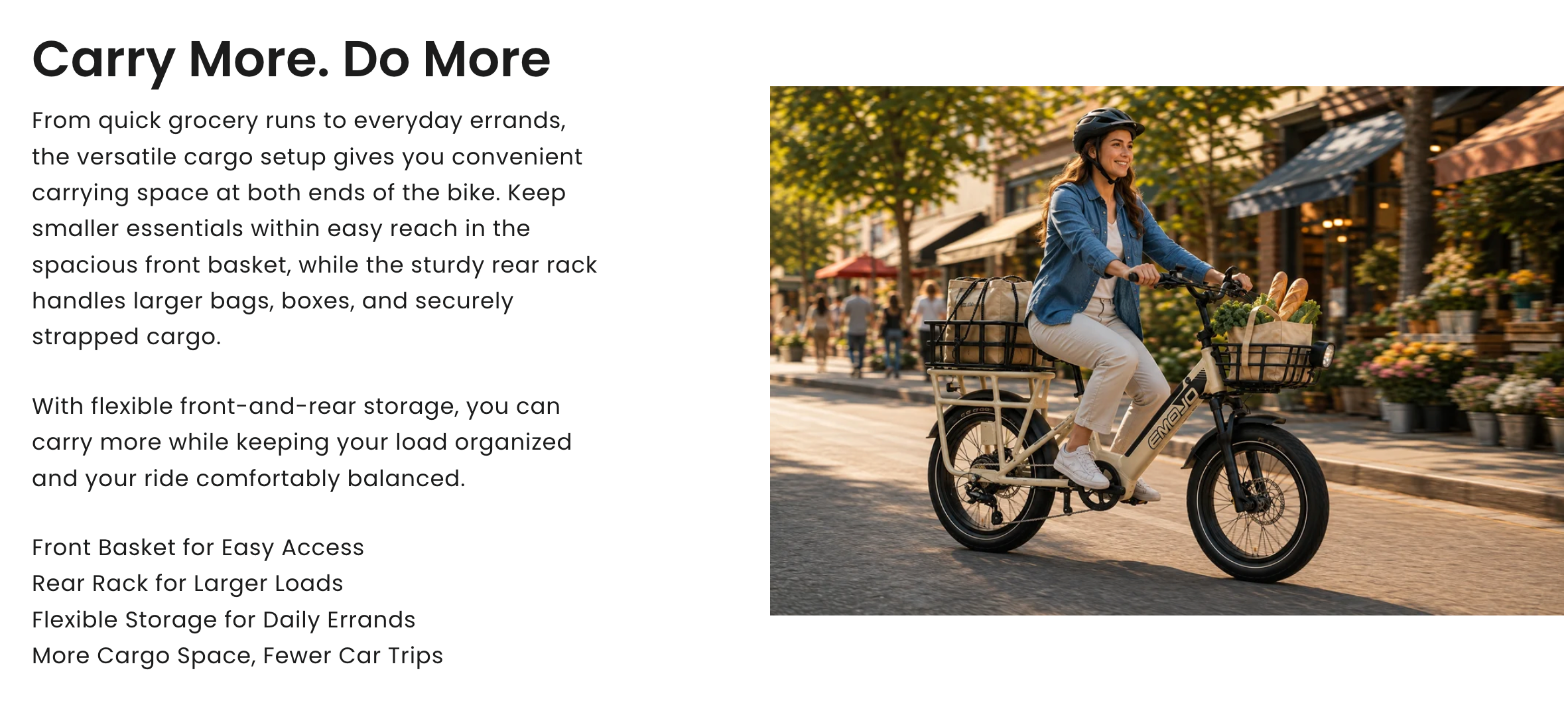 Emojo Cargo Xplorer Electric Bike