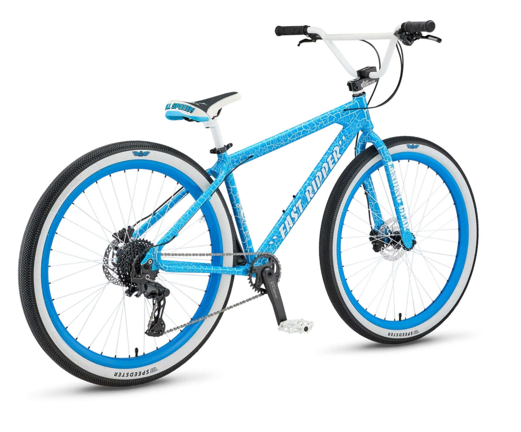 SE Bikes Fast Ripper 29 BMX Bike Blue Crackle 2026