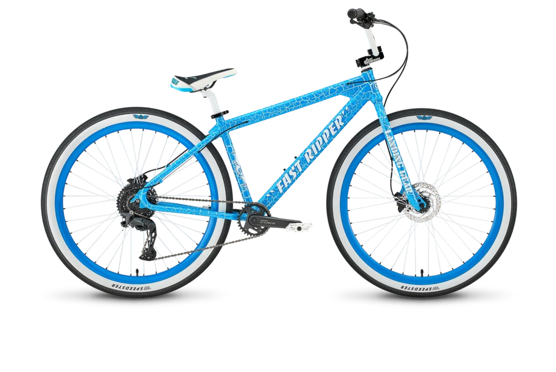 SE Bikes Fast Ripper 29 BMX Bike Blue Crackle 2026