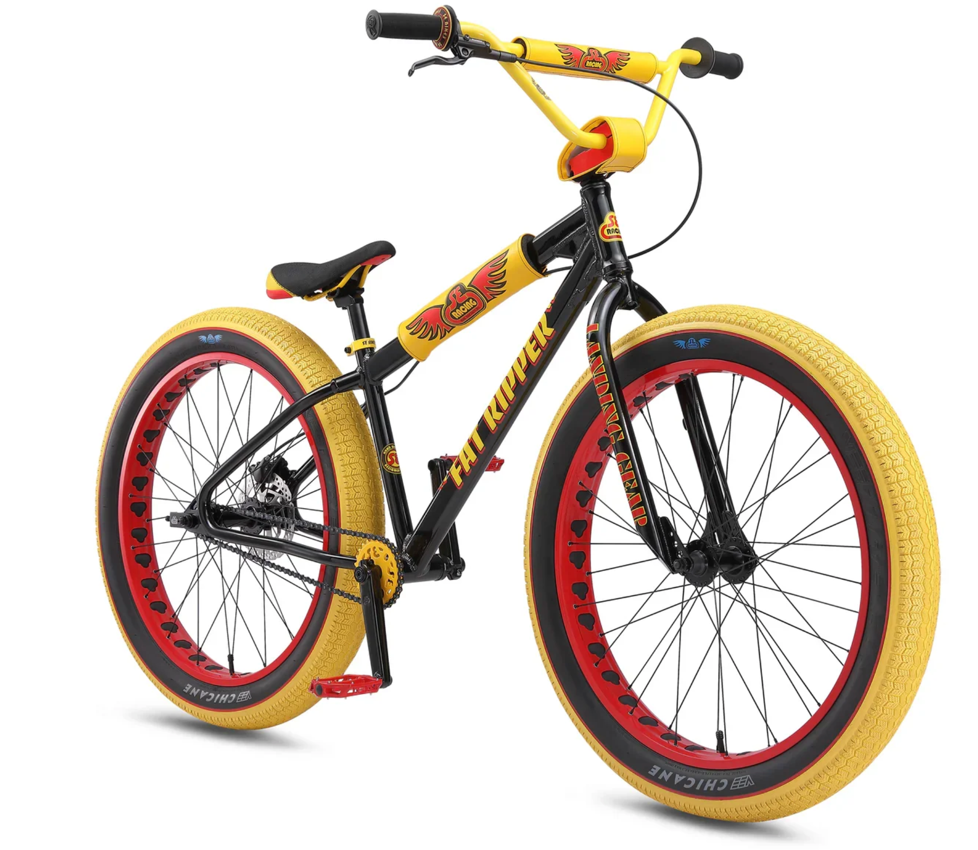 SE Bikes Fat Ripper 26 BMX Bike Bombus Black 2026