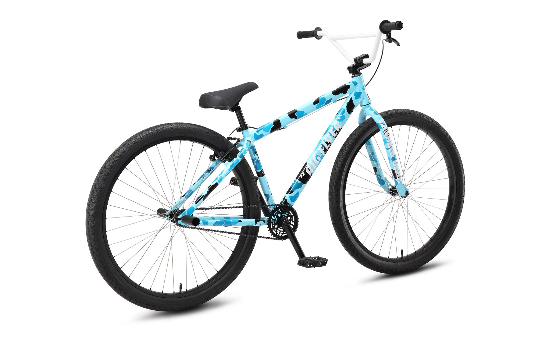 SE Bikes Big Flyer 29 BMX Bike Light Blue Camo 2021 COLLECTOR