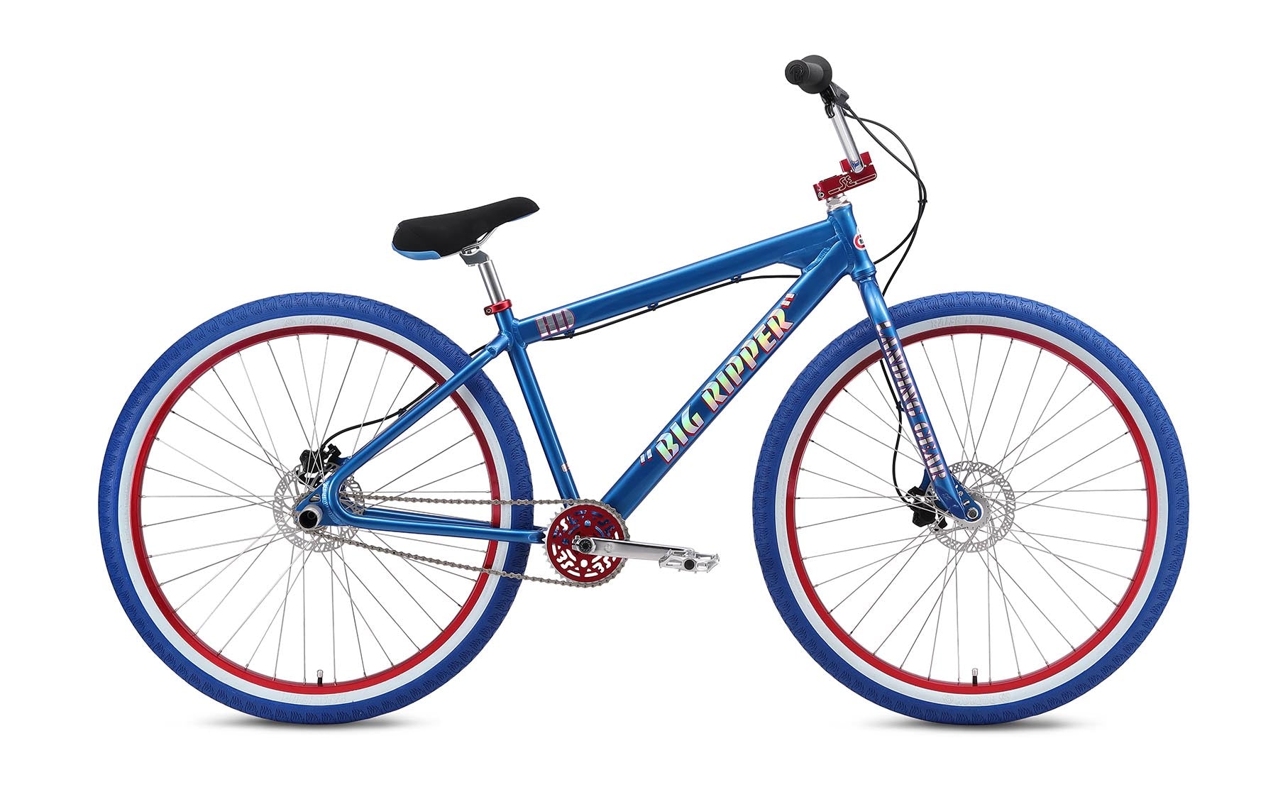 SE Bikes Big Ripper HD 29 BMX Bike Blue Sparkle 2023