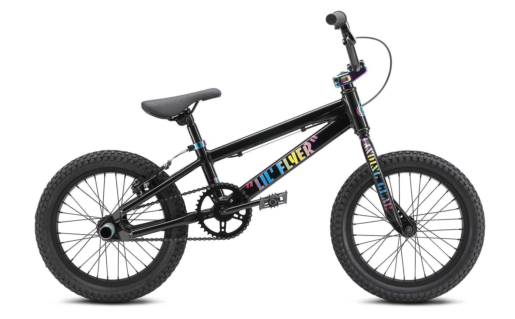 SE Lil Flyer 16 Kids BMX Bike Slick Mode Black 2023
