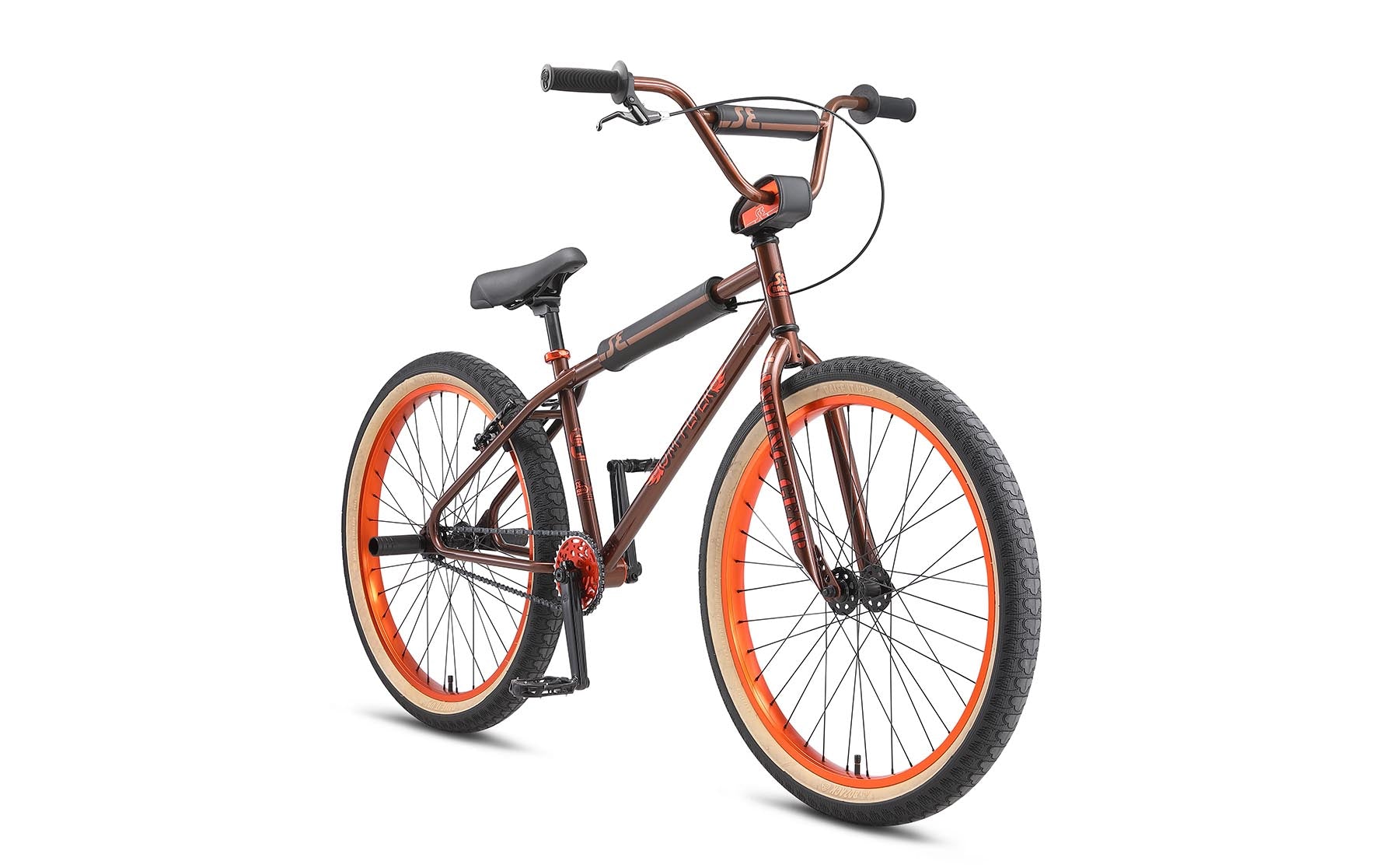 SE Bikes OM Flyer 26 BMX Bike Root Beer 2023