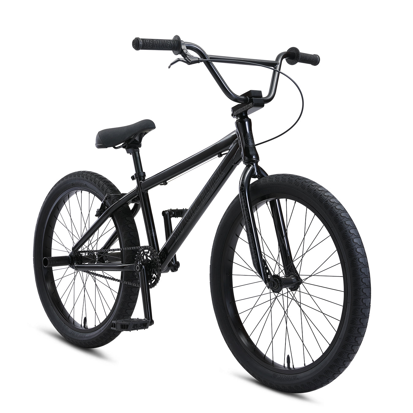 SE Bikes So Cal Flyer 24 BMX Bike Stealth Mode Black 2021