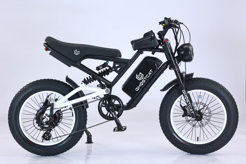 GHOSTCAT F3 1500W Full Suspension Electric Moto Bike